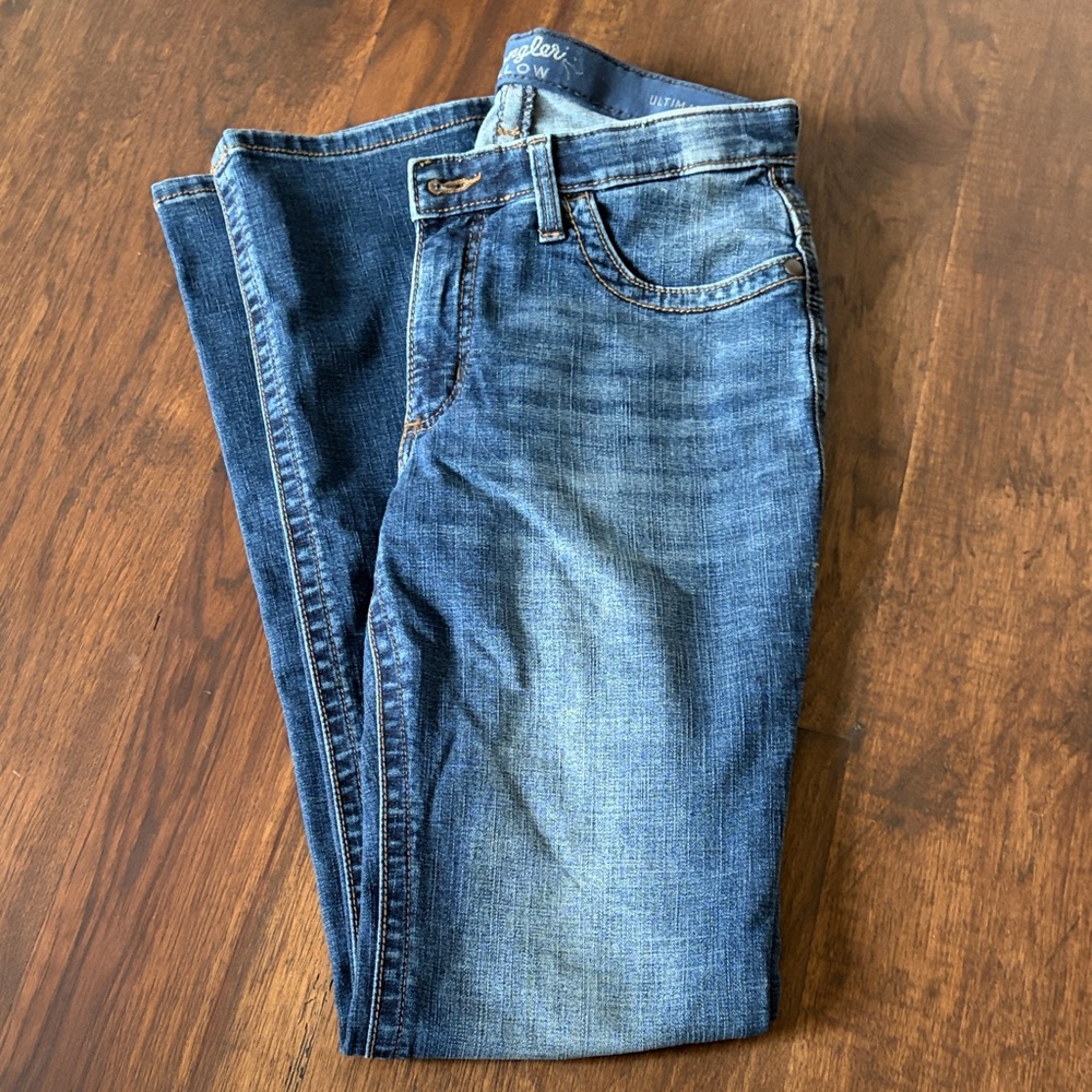 Wrangler Willow Denim Ultimate Riding Jeans Medium Blue